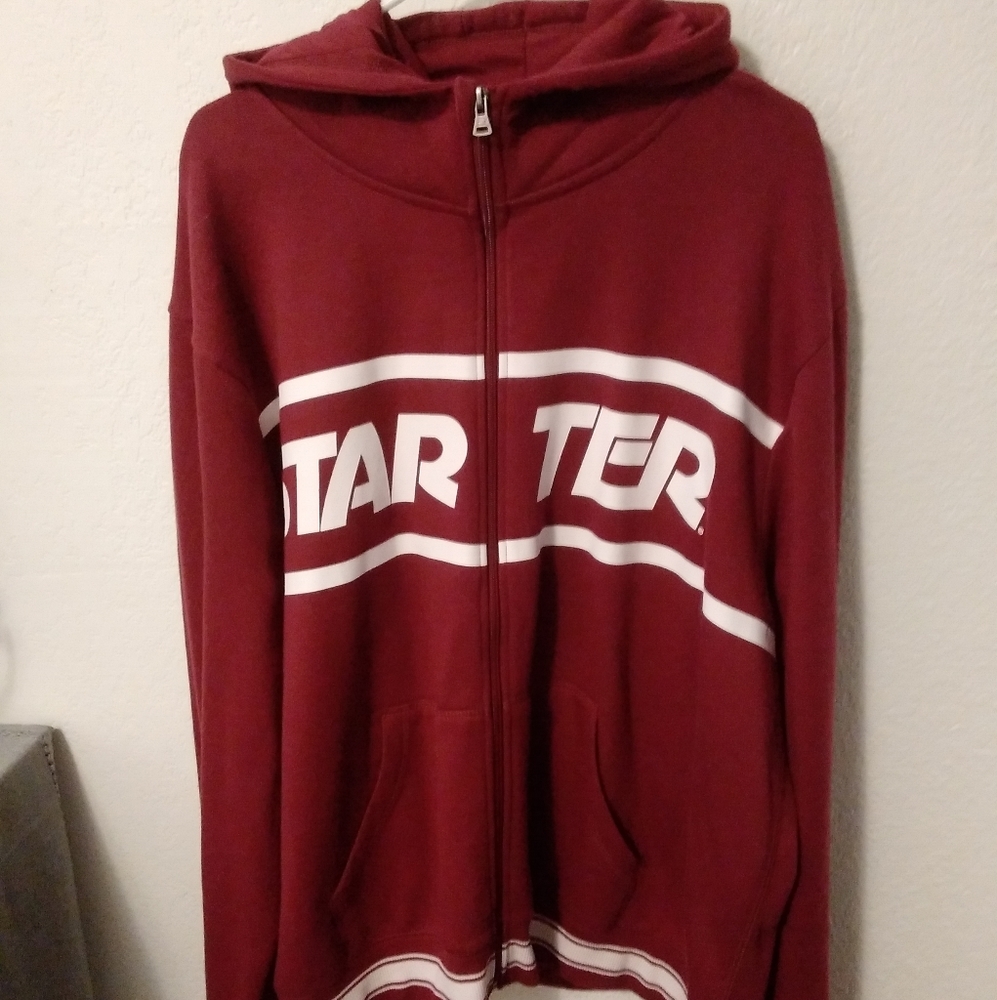 "STARTER" Zip-up Hoodie Sweatshirt (NWT)